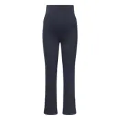 Oono Cropped Pants Bottoms Trousers Joggers Navy Boob