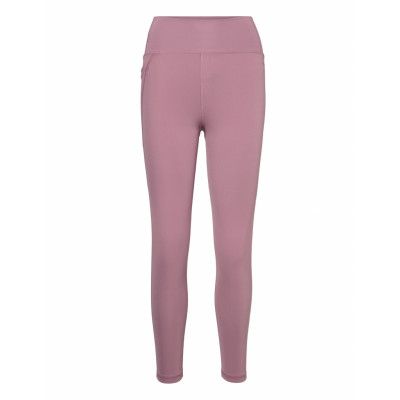 Opt St 78 Tig Sport Running-training Tights Purple Adidas Performance