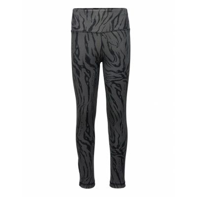 Optime Aeroready Sport Icon Animal Print 7/8 Leggings Byxor Multi/mönstrad Adidas Performance
