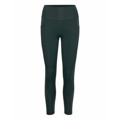 Optime Training Shiny Full Length Leggings *Villkorat Erbjudande Running/training Tights Grön Adidas Performance