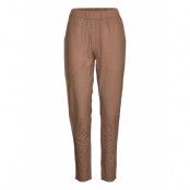 Pant *Villkorat Erbjudande Trousers Leather Leggings/Byxor Brun DEPECHE
