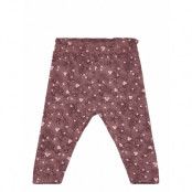 Pants Aop *Villkorat Erbjudande Leggings Rosa Minymo