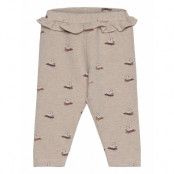 Minymo Pants Aop Sweat Beige