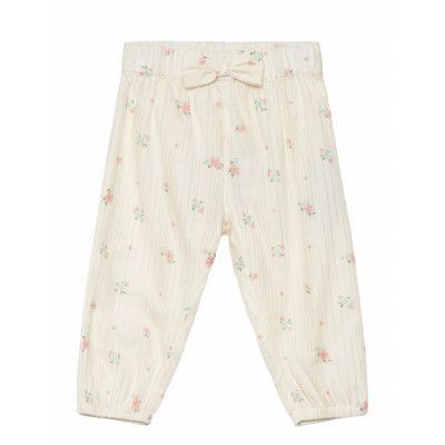 Minymo Pants Aop W. Lining Kräm