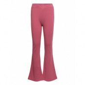 Pants Flared Bottoms Leggings Pink Minymo