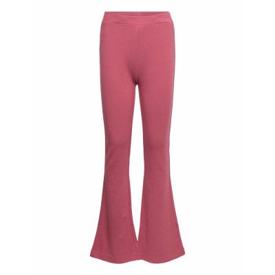 Pants Flared Bottoms Leggings Pink Minymo