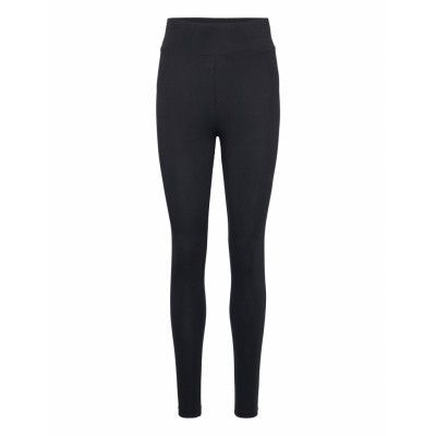 Pants Knitted Leggings Svart *Villkorat Erbjudande Esprit Casual