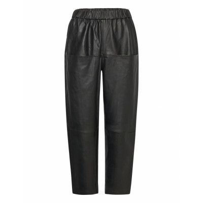 Pants *Villkorat Erbjudande Trousers Leather Leggings/Byxor Svart DEPECHE
