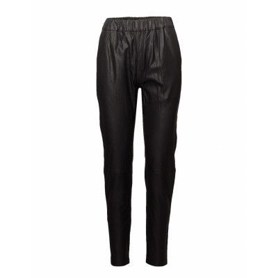 Pant Bottoms Trousers Leather Leggings-Byxor Svart DEPECHE