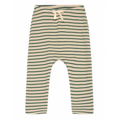 Petit Piao Pants Modal Striped Blå