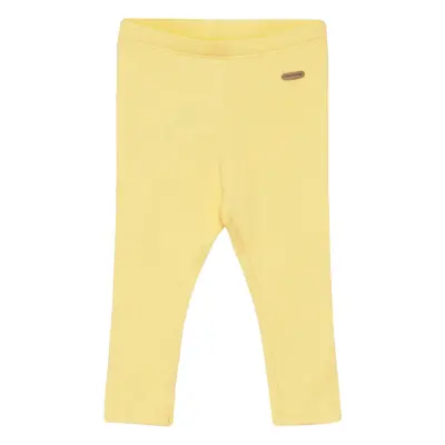 Pants Rib *Villkorat Erbjudande Leggings Gul Minymo