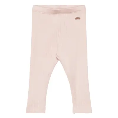 Pants Rib *Villkorat Erbjudande Leggings Rosa Minymo