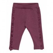 Pants Sweat Leggings Lila Minymo