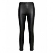 Pants Woven Leather Leggings/Byxor Svart EDC By Esprit