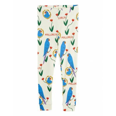 Mini Rodini Parrots Aop Leggings Multi/patterned