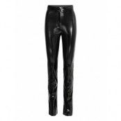 Patent Coated Pants Bottoms Trousers Leather Leggings-Byxor Svart ROTATE Birger Christensen