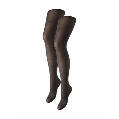 Pieces Pcnew Nikoline 20 Den 2 Pack Tights Noos Svart