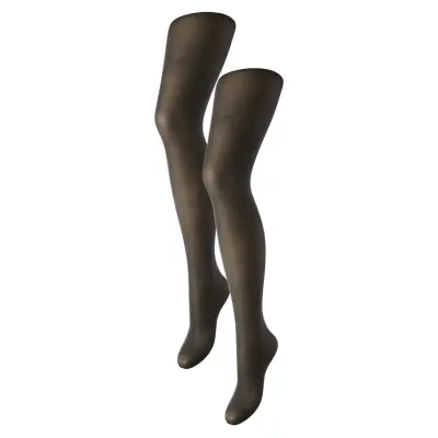 Pieces Pcnew Nikoline 20 Den 2 Pack Tights Noos Svart