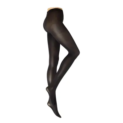 Pcnew Nikoline 40 Den 2 Pack Tights Noos Lingerie Pantyhose & Leggings Svart Pieces