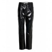 Penagz Pants Ye20 Leather Leggings/Byxor Svart Gestuz