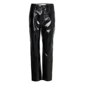Penagz Pants Ye20 Leather Leggings/Byxor Svart Gestuz