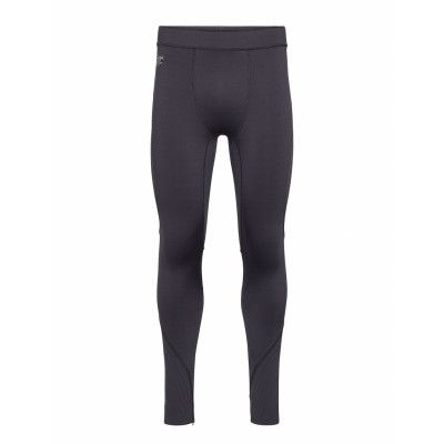 Performance Flock Compression Legging Sport Pants Svart Superdry