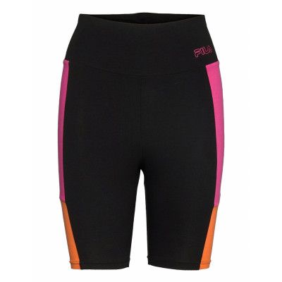 Peri High Waist Short Leggings Cykelshorts Svart FILA