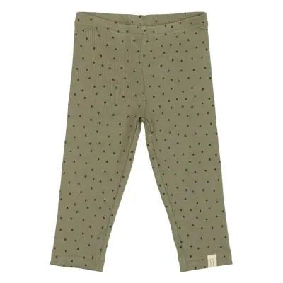 Petit Piao Legging Modal Heart - Khaki green - 80
