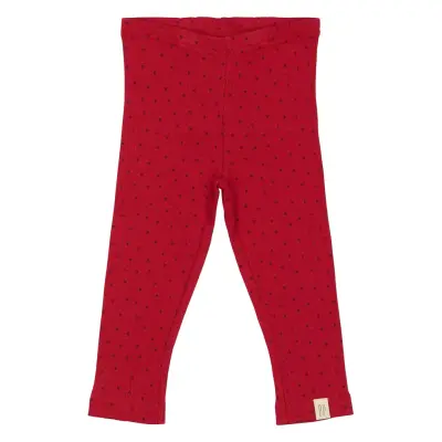 Petit Piao Legging Modal Heart - Red - 98