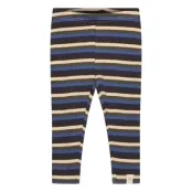 Petit Piao Legging Modal Multi Striped Marinblå