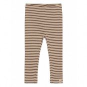 Petit Piao Legging Modal Striped Beige