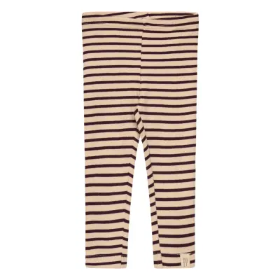 Petit Piao Legging Modal Striped - Cream - 86