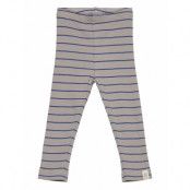 Petit Piao Legging Modal Thin Striped Grå