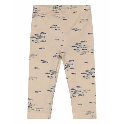 Petit Piao Legging Printed Kräm