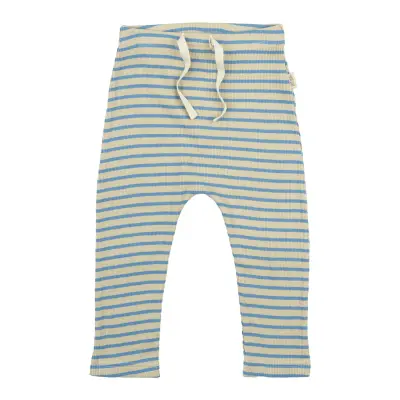 Petit Piao Pants Modal Striped Blå