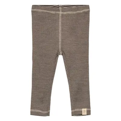 Petit Piao Ppdante Leggings Merino Wool Striped - Multi/patterned - 56