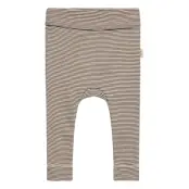 Petit Piao Ppdian Fold Leggings Stripe Nb Noos Brun