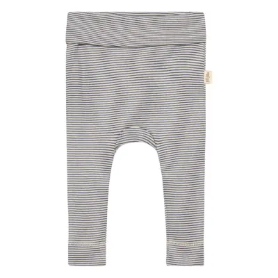 Petit Piao Ppdian Fold Leggings Stripe Nb Noos - Navy - 50