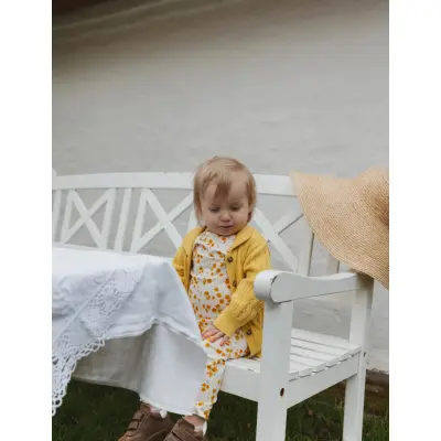 Petit Piao Ppsun Leggings - Cream - 98