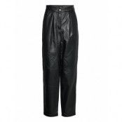 Piera Leather Pants Trousers Leather Leggings/Byxor Svart LEBRAND