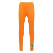 Pippi Langstrømpe Pippi Leggings - Orange - 98