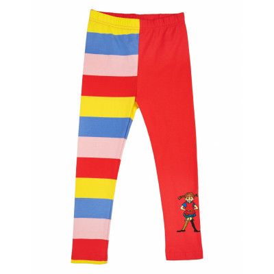 Pippi Stripe Leggings Bottoms Leggings Multi/patterned Martinex