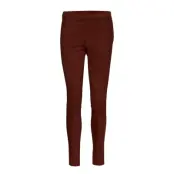 Plain Legging Leather Leggings/Byxor Röd DEPECHE