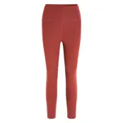 Girlfriend Collective Pocket High-Rise Legging, 7/8 Röd