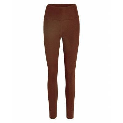 Girlfriend Collective Pocket High-Rise Legging, Long Brun