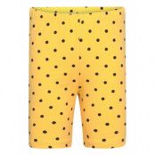 Polka Dot Bike Shorts Bottoms Leggings Yellow Mini Rodini