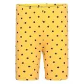 Polka Dot Bike Shorts Bottoms Leggings Yellow Mini Rodini