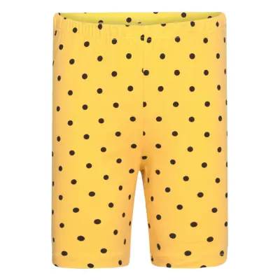 Polka Dot Bike Shorts Bottoms Leggings Yellow Mini Rodini