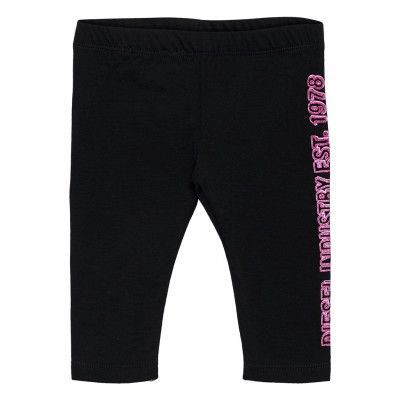 Poperab Trousers Leggings Svart Diesel