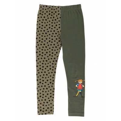 Speckled Leggings Bottoms Leggings Khaki Green Martinex